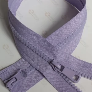 Тракторна блискавка Тип 5 світла бузок , 100см. 2бігунка 