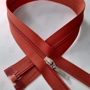 Спиральная молния Тип 3 цвет тесьмы терракот, 65см. Iб.