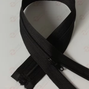 Спіральна блискавка Тип 3 колір тасьми чорний, 160см.  1б.