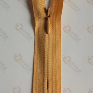 Спіральна блискавка Тип 3 потайна х / б пісочний, 20см.  1б.