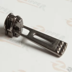 Бігунок Тип 5 ШХ язичок для спіральної блискавки, Black NICKEL, без фіксатора (100шт.)