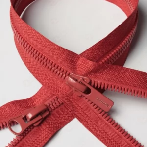 Тракторна блискавка Тип 8 шліфований ЗУБ колір теракотовий, 80см.  2біг