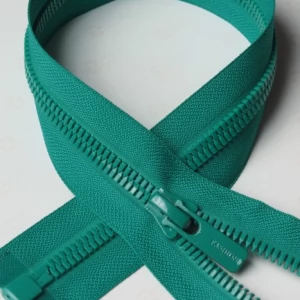Тракторна блискавка Тип 8 шліфований зуб 80см., Колір бірюза