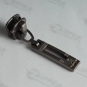 Бігунок Тип 5 підвіска  для тракторної блискавки, темний нікель, борт (уп. 100шт)