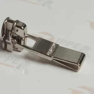 Бігунок Тип 3 язичок fashion на спіральну блискавку, Nickel 100шт.