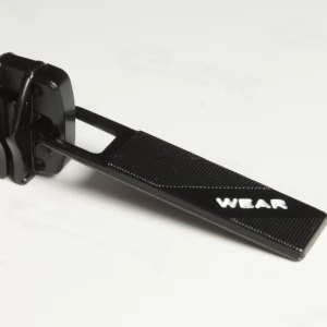 Бегунок Тип 7 wear  на потайную спиральную молнию, черный (100шт.)