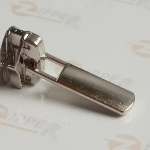 Бігунок Тип 7 язичок прямий посилений 5L для спіральної блискавки, нікель (100шт.)
