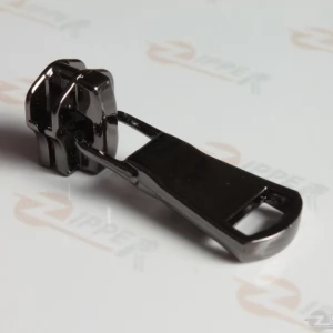 Бігунок Тип 5 язичок 1209 для металевої блискавки, BLACK NICKEL