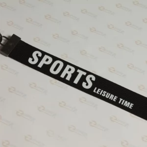 Бігунок Тип 5 з тасьмою SPORTS 2.5 * 17см.  на спіральну блискавку, темний нікель з фікс.  (50шт.) Шх.