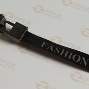 Бігунок Тип 5 язичок пластиковий FASHION на спіральну блискавку, темний нікель, шх.  (Уп.100шт.)