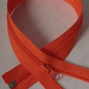 Спіральна блискавка Тип 5 колір теракотовий 850, 80см. 1бігунок лопатка