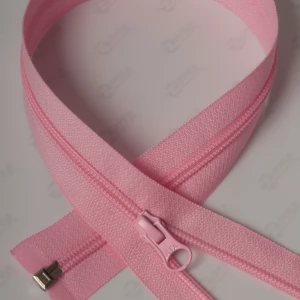 Спіральна блискавка Тип 5 колір світло-рожевий 513, 80см. 1бігунок лопатка
