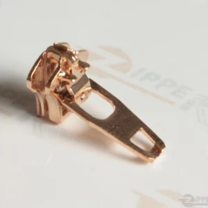 Бігунок Тип 3 бедровочний для металевої блискавки, GOLD, напівавтомат 