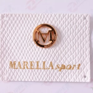 Нашивка MARELLA sport белая змея