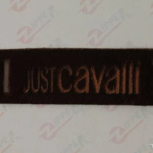 Нашивка Just Cavalli мех коричневая