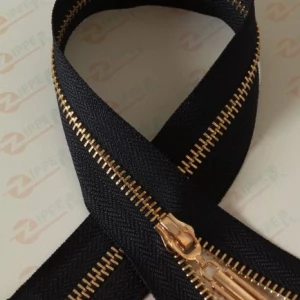Металева блискавка тип 5 темно-синій, ланка GOLD, 80см.  I б.