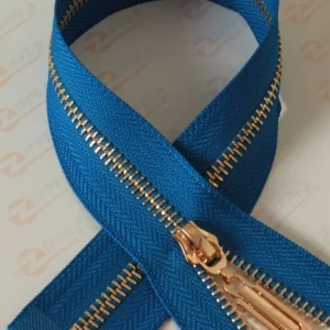 Металева блискавка тип 5 електрик, ланка GOLD, 80см.  I б.