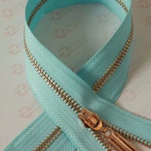 Металева блискавка тип 5 Serenity, ланка GOLD, 80см.  I б.