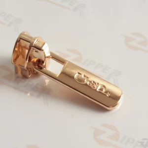Бігунок шх Тип 7 язичок напівкруглий G & P для спіральної блискавки, GOLD (100шт.)
